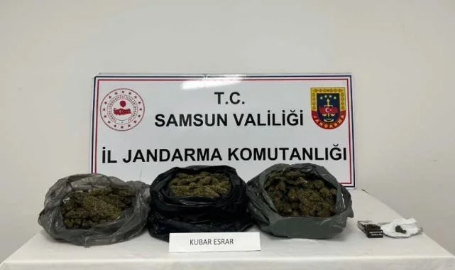 Samsun'da Jandarmadan Uyuşturucu Operasyonu: 1 Tutuklama