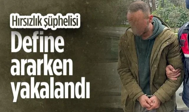 Samsun'da Kaçak Kazı Yapan Şahıs Hırsızlık Şüphelisi Çıktı