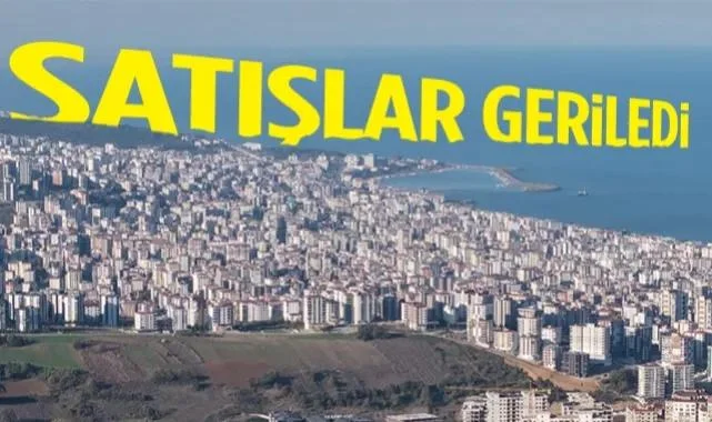 Samsun'da Konut Satışları Mart Ayında Düştü