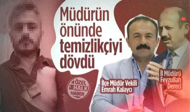 Samsun'da KYK Yurdunda Darp İddiası! Müdürün Önünde Temizlikçiyi Dövdü...
