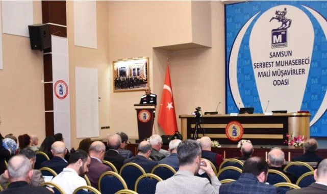 Samsun'da Mali müşavirlere Dolandırıcılık  Bilgilendirmesi