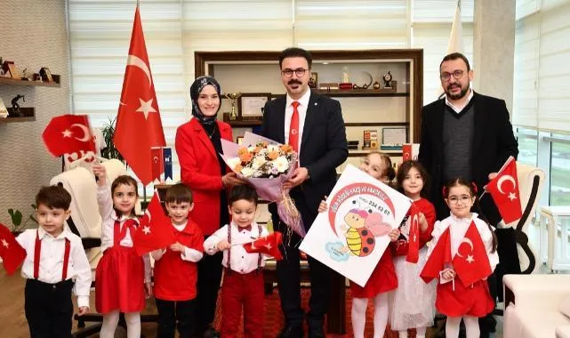 Samsun'da Miniklerden, Mali  Müşavirlere Ziyaret