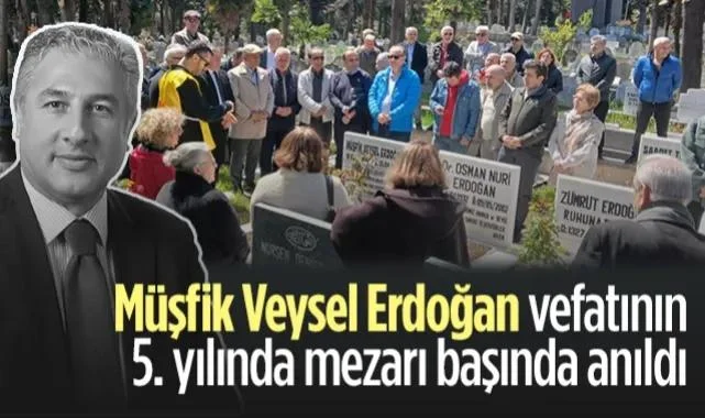 Samsun'da Müşfik Veysel Erdoğan Vefatının 5. Yılında Mezarı Başında Anıldı