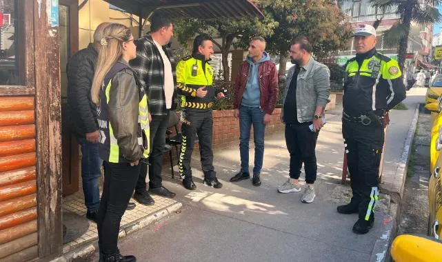 Samsun'da Öğrencilerin Güvenliği İçin Sahada Denetim