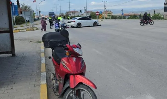 Samsun'da Otomobil İle Motosiklet Çarpıştı: 1 Yaralı