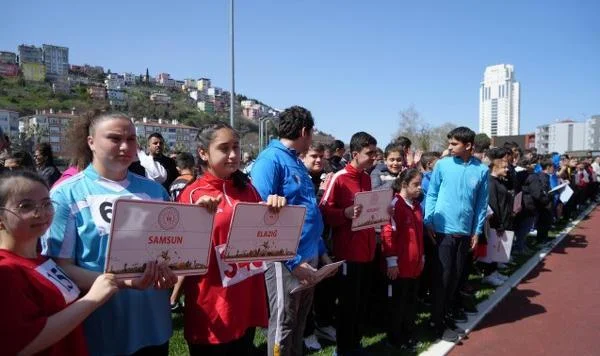 Samsun'da Özel Sporcular Türkiye Birinciliği Heyecanı