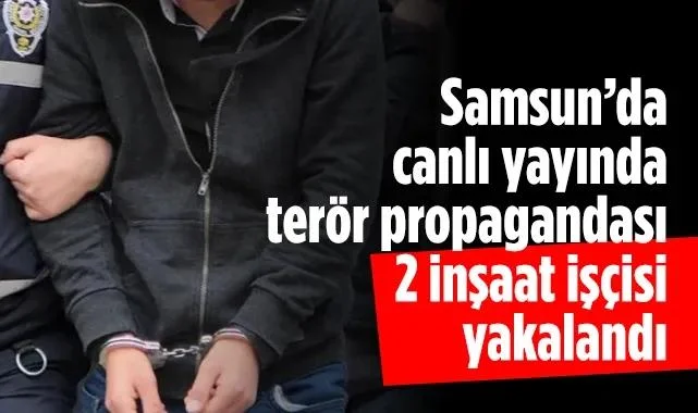 Samsun'da Terör Örgütü Propagandasına Operasyon