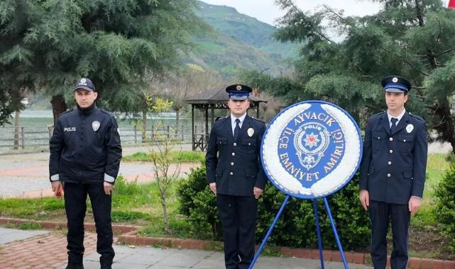 Samsun'da Türk Polis Teşkilatının Kuruluş Yıl Dönümü Kutlanıyor