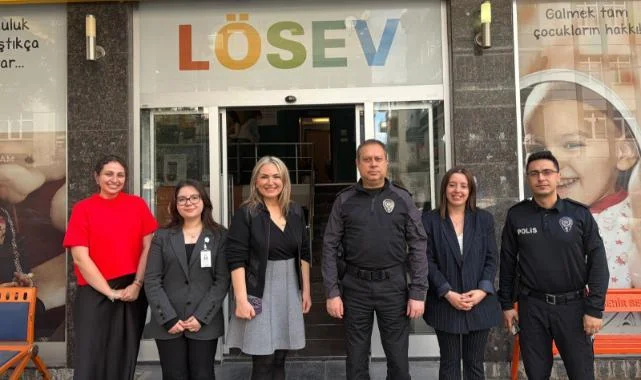 Samsun Emniyeti'nden LÖSEV Ofisi'ne Anlamlı Ziyaret