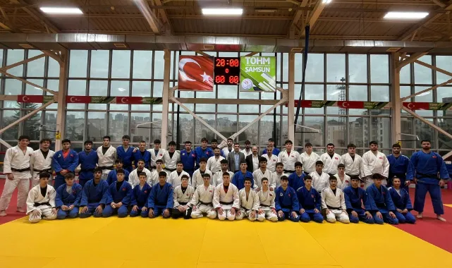 Samsun, Judo Ümit ve Genç Milli Takım Kampına Ev Sahipliği Yapıyor