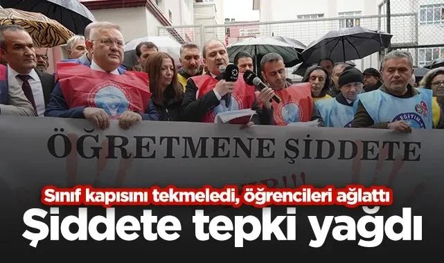 Sınıf Kapısını Tekmeledi, Öğrencileri Ağlattı: Samsun'da Veli Şiddetine Tepki Yağdı