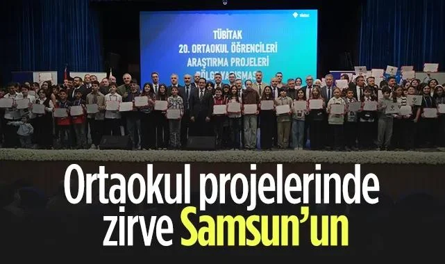 Samsun Ortaokul Proje Yarışmasında Bölge Birincisi Oldu