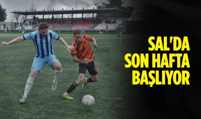 Samsun Süper Amatör Lig'de Final Haftası