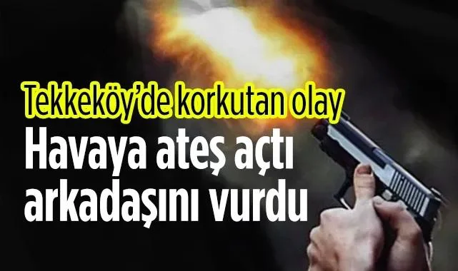 Samsun Tekkeköy'de İş Yerinde Silahlı Kavga: 1 Yaralı