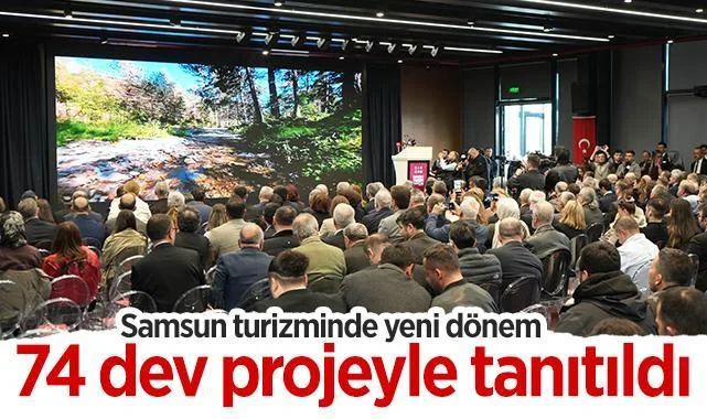 Samsun Turizminde Yeni Dönem: 74 Somut Proje ve 450 Milyon Dolarlık Gelir Hedefi