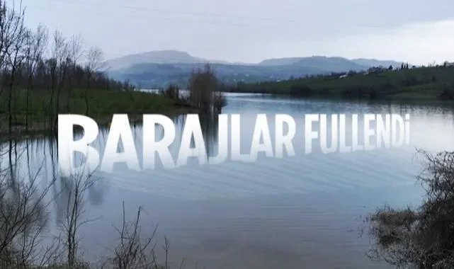 Samsun’un Su Depoları Doldu Taştı