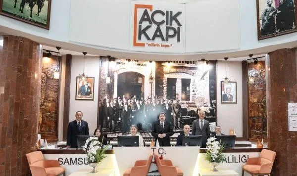 Samsun Valiliği Açık Kapı Birimi 2025'te Yüzde 100 Başarı Yakaladı