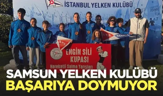Samsun Yelken Kulübü Başarıya Doymuyor