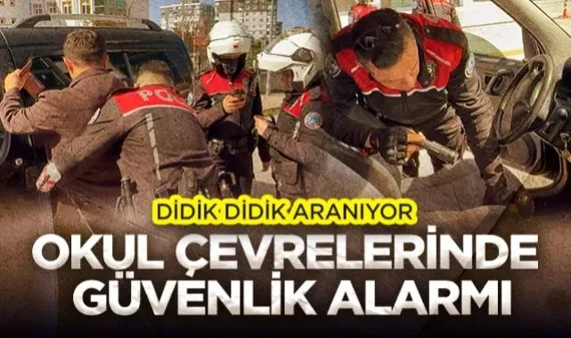 Samsun'da Okul Çevrelerinde Güvenlik Alarmı: Yunus Polisleri Kuş Uçurtmuyor