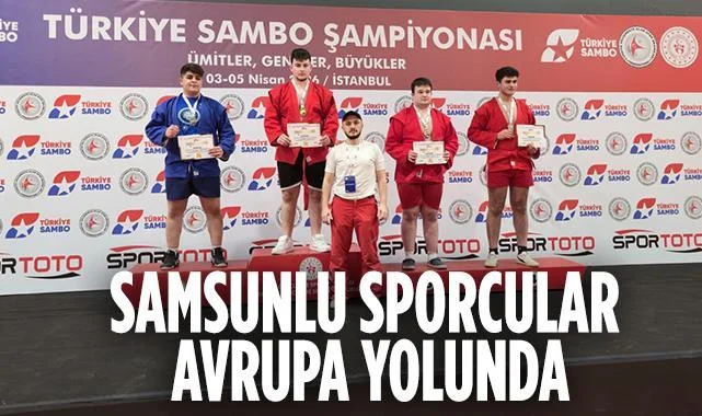 Samsunlu Samboculardan İstanbul'da Madalya Yağmuru