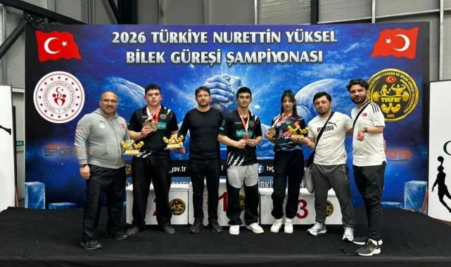 Samsunlu Sporculardan Bilek Güreşinde 4 Madalyalık Dev Başarı