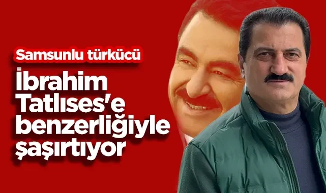 Samsunlu Türkücü Hüseyin Şimşek: İbrahim Tatlıses'e Benzerliğiyle Şaşırtıyor