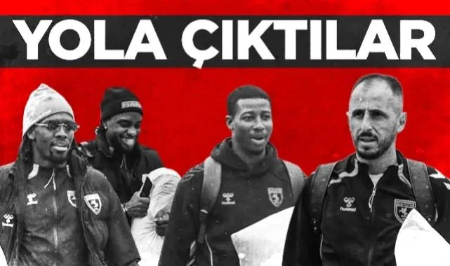 Samsunspor, 3 Puan Parolasıyla Rize’ye Hareket Etti