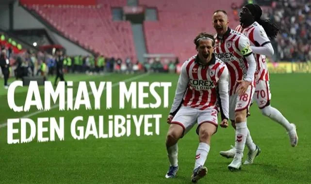 Samsunspor Camiasını Mest Eden Galibiyet