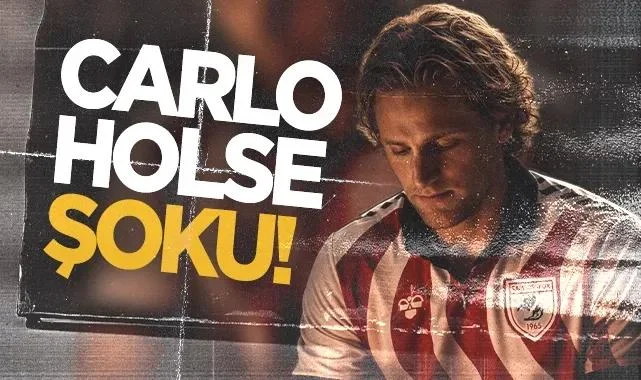 Samsunspor'da Carlo Holse Şoku: Eyüpspor Maçında Forma Giyemeyecek