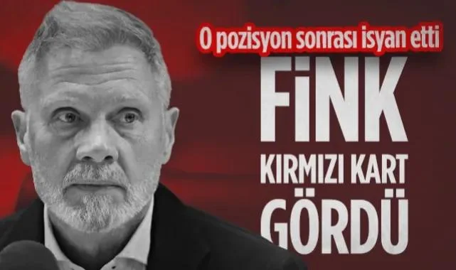 Samsunspor'da Fink Kırmızı Kart Gördü! O Pozisyon Sonrası İsyan Etti...
