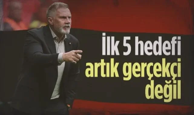 Samsunspor'da Fink'ten Dikkat Çeken Açıklama: İlk 5 Artık Gerçekçi Bir Hedef Değil