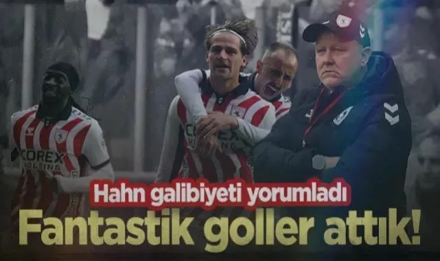 Samsunspor'da Hahn'dan Beşiktaş Galibiyeti Yorumu: Fantastik Goller Attık