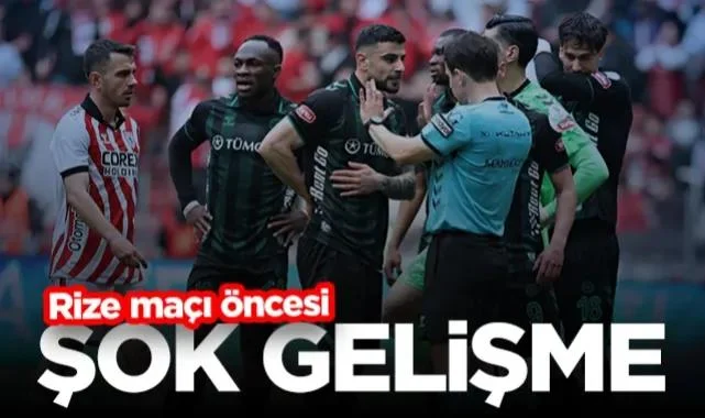 Samsunspor'da Rizespor Maçı Öncesi Şok Gelişme!