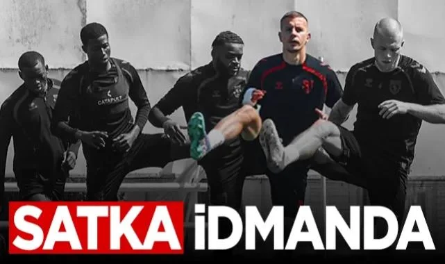Samsunspor'da Satka Müjdesi! Slovak Stoper Antrenmanlara Başladı