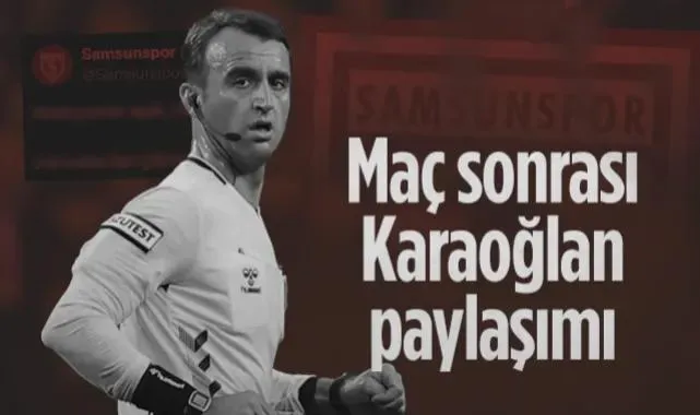 Samsunspor'dan Bomba 'Atilla Karaoğlan' Paylaşımı!