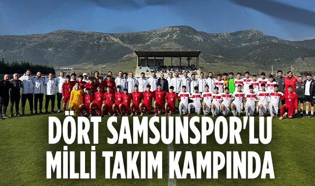 Samsunspor'dan Dört Oyuncu U14 Milli Takım Kampında