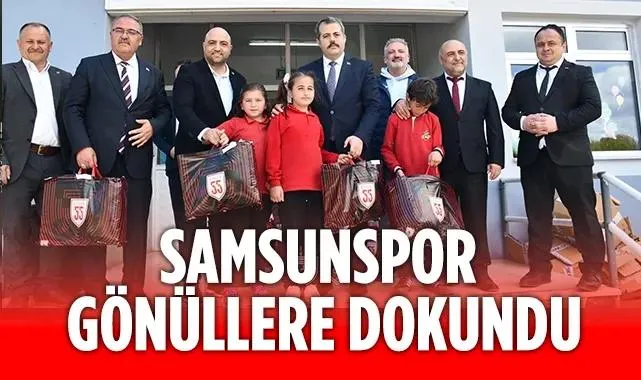 Samsunspor'dan Vezirköprü'de Anlamlı Destek