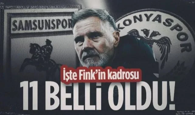 Samsunspor'un Konyaspor Maçı İlk 11'i Belli Oldu!