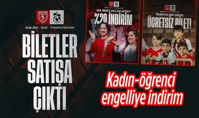 Samsunspor-Trabzonspor Kupa Maçı Biletleri Satışa Çıktı