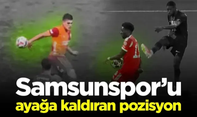 Samsunspor'u Ayağa Kaldıran Pozisyon! PSG - Bayern Münih Maçında...