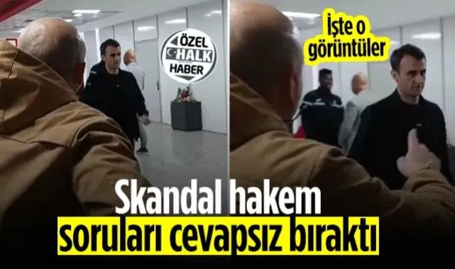 Samsunspor'u Katleden 'Skandal Hakem' Atilla Karaoğlan Sorulardan Kaçtı!