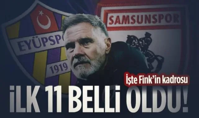 Samsunspor'un Eyüpspor Maçı İlk 11'i Belli Oldu!