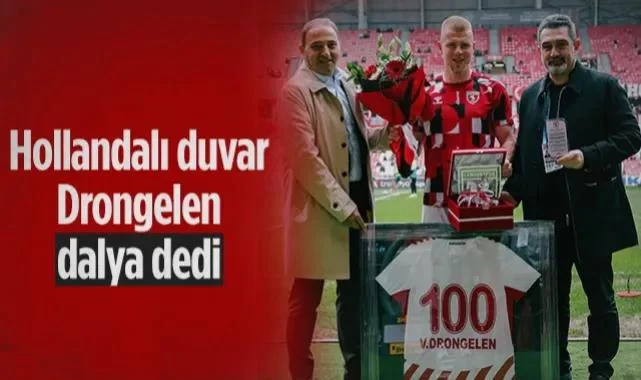 Samsunspor’un Hollandalı Duvarı Drongelen 'Dalya' Dedi