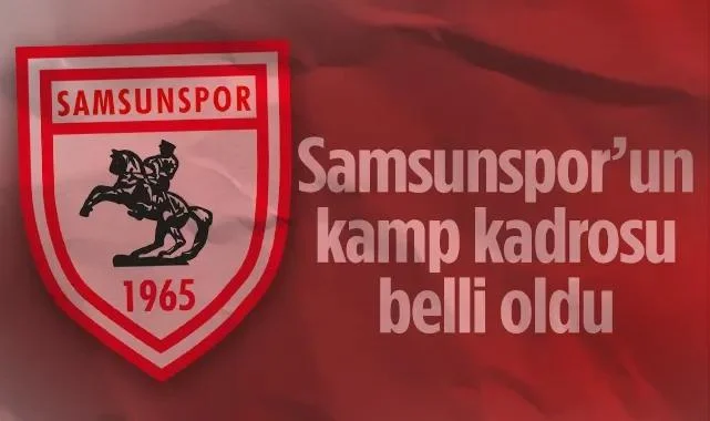 Samsunspor'un Konyaspor Maçı Kamp Kadrosu Belli Oldu