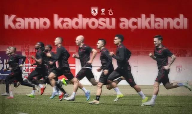 Samsunspor'un Trabzonspor Maçı Kamp Kadrosu Açıklandı!