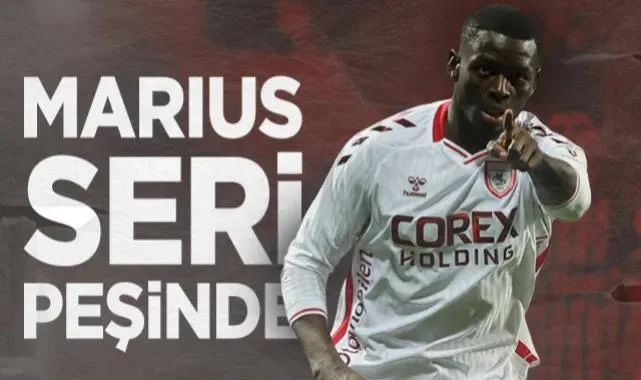 Samsunspor'un Yıldızı Marius Seri Peşinde