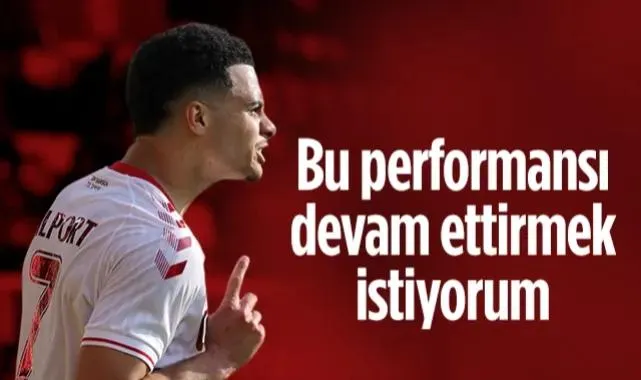 Samsunsporlu Tavsan Alanya Galibiyetini Yorumladı: Bu Performansı Devam Ettirmek İstiyorum