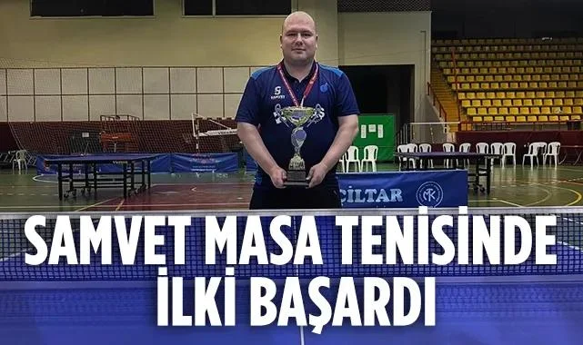 SAMVET Masa Tenisi Takımı Süper Lig'de İkinci Oldu