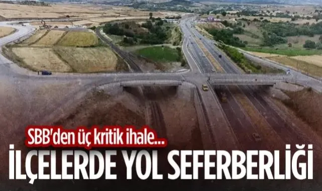 Samsun Büyükşehir'den 3 Kritik İhale: 8 İlçede Yol Seferberliği