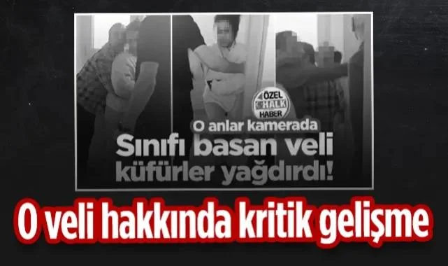 Sınıf Kapısını Tekmeleyip Tehditler Savurmuştu! Samsun'da O Veli Hakkında Kritik Gelişme